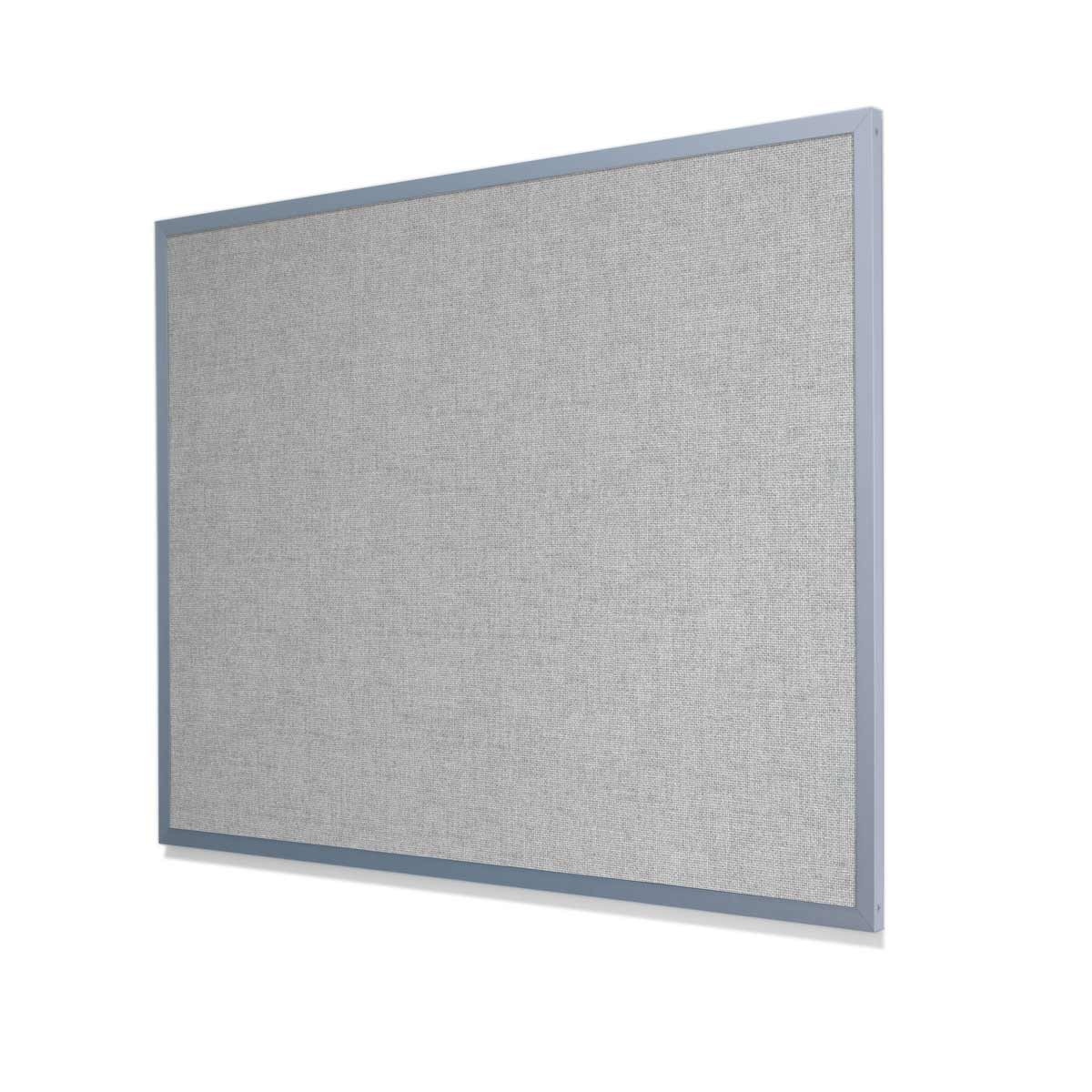 Guilford of Maine FR701 Silver Papier Cork Board with Heavy Aluminum Frame